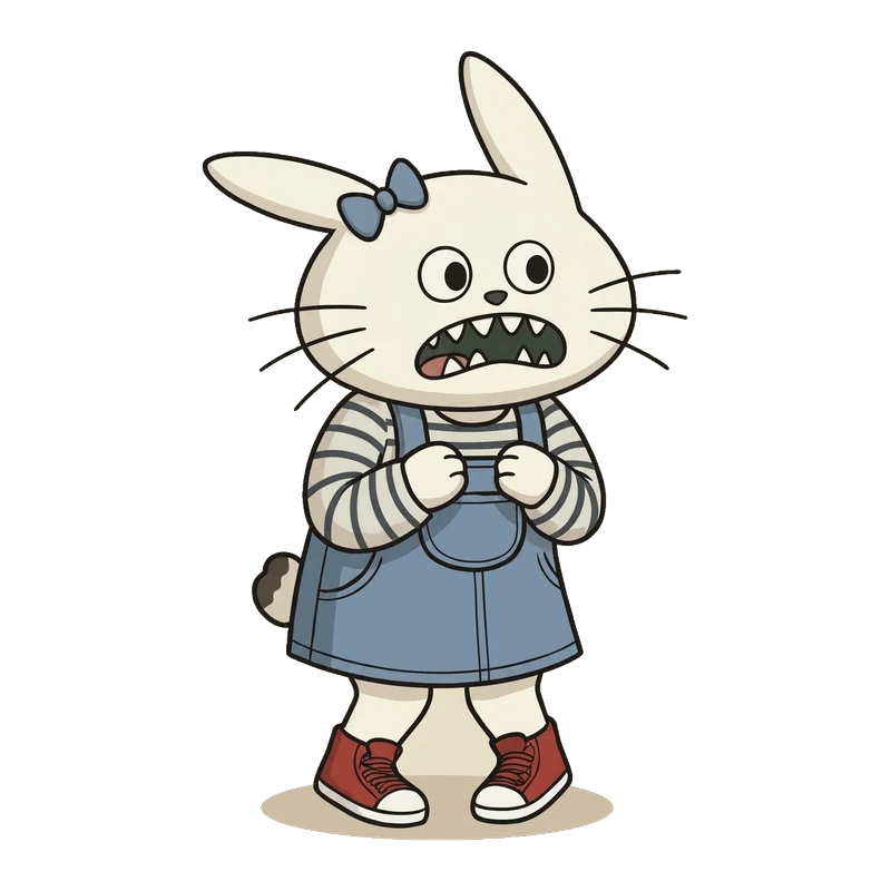 考える